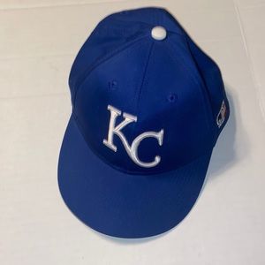 KC Royals youth adjustable blue baseball cap by OC Sports.
